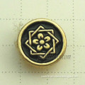black golden flower fancy jesnd metal rivets buttons wholesale